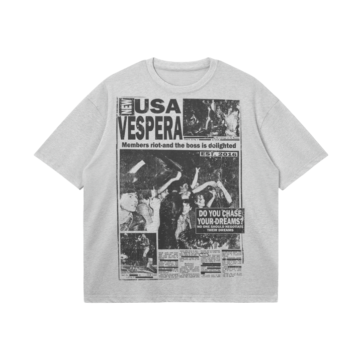 "Headlines" Tee - VVERSATILE