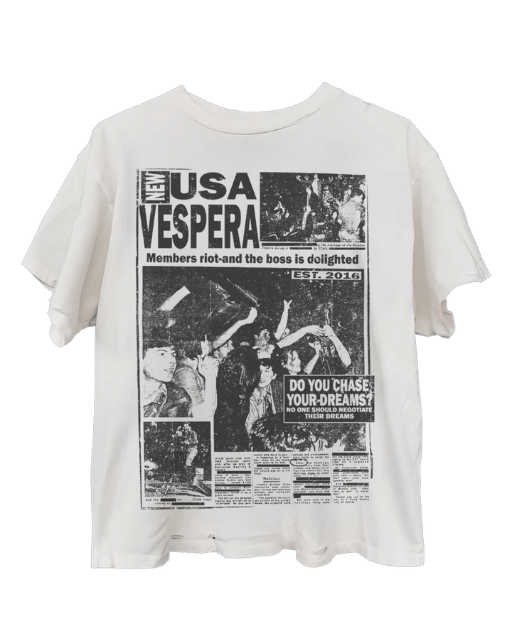"Newspaper" Tee - VVERSATILE