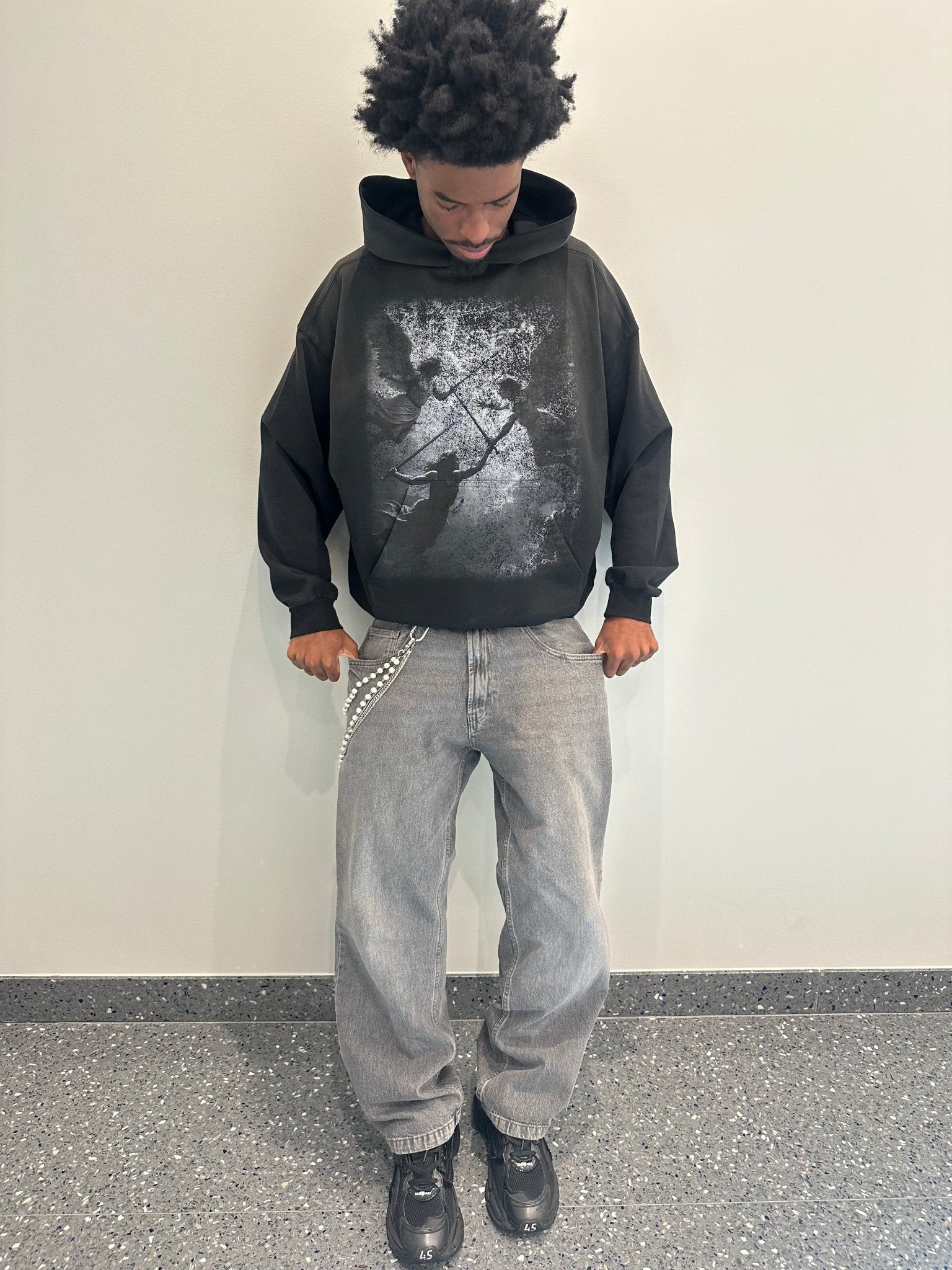 "Requiem" hoodie - VVERSATILE